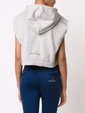'Yo Crop'兜帽上衣