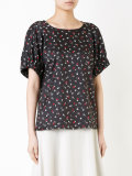 dotted print T-shirt