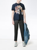 floral embroidered t-shirt
