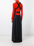 sleeveless long dress
