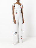 butterfly print jumpsuit