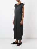 pleated jumpsuit