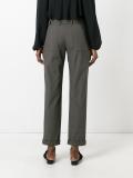 slim-fit trousers