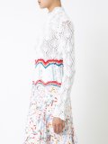 long sleeve crochet top