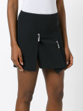 short deconstructed pin detail skirt 