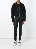 cropped oversize cardigan