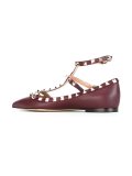 'Rockstud'平底鞋