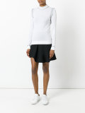 glitter detail knitted top
