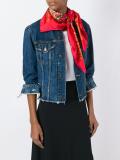 giraffe print scarf