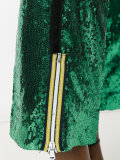 sequinned cropped trousers