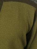 contrast cardigan