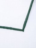 contrast trim pocket square 