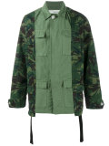 camouflage field jacket