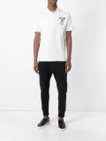 logo print polo shirt