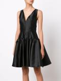 drop waist flared dress