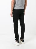 star patch slim fit jeans