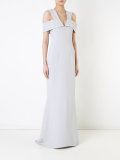 v-neck gown 