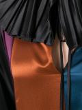 colour block shift dress