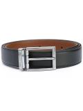silver-tone hardware belt