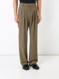 'Tunnel' pleated trousers
