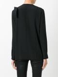 ruffle trim blouse
