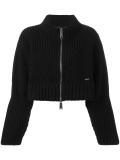 cropped oversize cardigan
