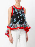 ruffle hem top