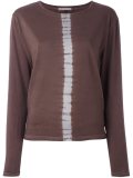 vertical stripe jumper