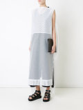 big mesh long dress