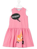 'Oops' cat print dress