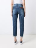 high waist straight jeans