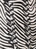 zebra print waistcoat 