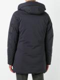 hooded padded coat
