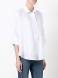 relaxed placket shirt 