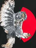 mechanical owl print T-shirt