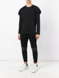 structured shoulder T-shirt