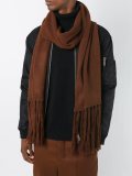plain knitted scarf 