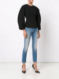stonwash effect skinny jeans