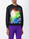landscape print sweatshirt