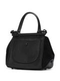 flap closure tote bag