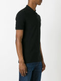 logo patch polo shirt