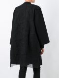 zipped bomber coat