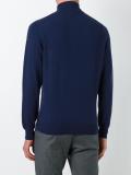 quarter zip knitted sweater