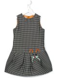 geometric A-line dress
