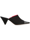 kitten heel mules