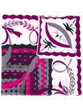 pattern print scarf