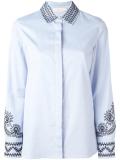 embroidered detail shirt