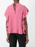 ruffled T-shirt 