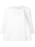 collarless jacket