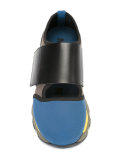 neoprene colour block sneakers
